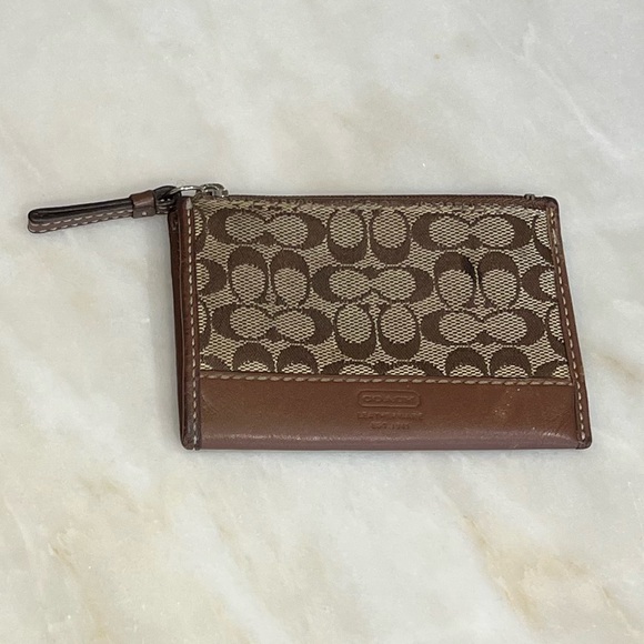 Classic Camel CC Coach wallet - Picture 1 of 4